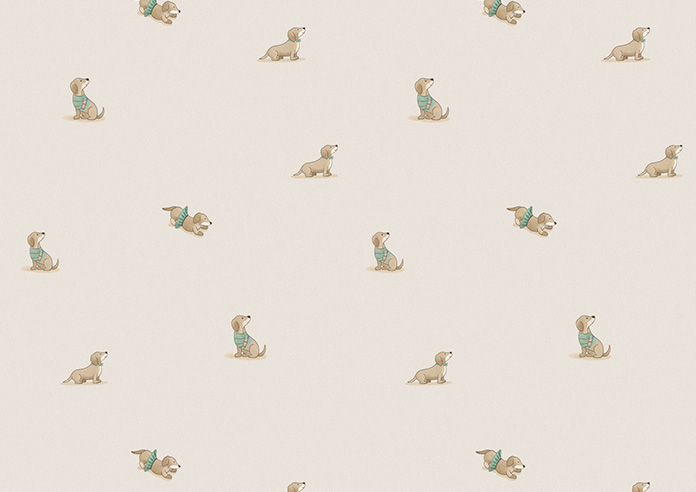 Dasching About, Puppy Biscuit - Twist&Fit Roman Blind - Image 7